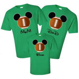 Mickey & Minnie football"  Boy