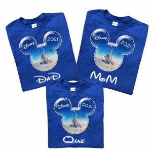 Disney Castle Family Vacation T-shirts Family