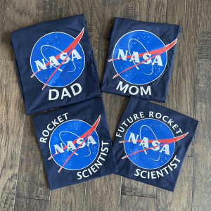 Nasa Space Family Birthday Shirt