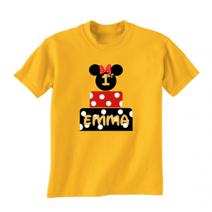 Minnie Mouse Birthday Cake Shirt