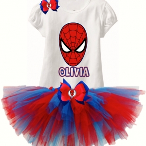 Spiderman Tutu Set
