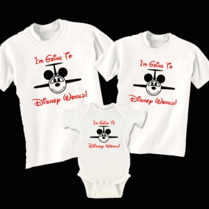 "I'm Going to  Disney" Family Vacation Family T-shirts